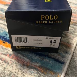 Ralph Lauren Polo Pool Slides Size 8 NEW $30